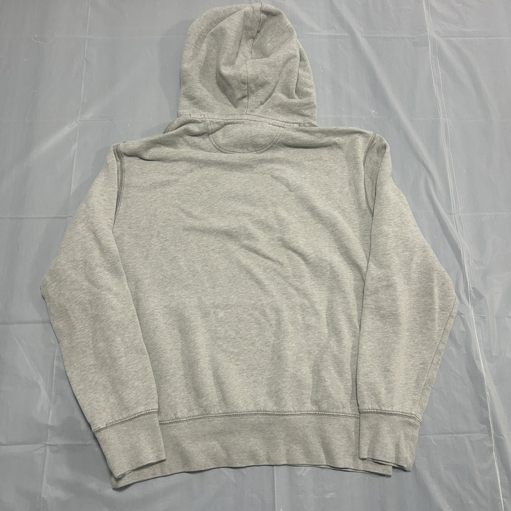 American Eagle Embroidered Hoodie Sweatshirt Pullover Womens XS Gray - Picture 4 of 7